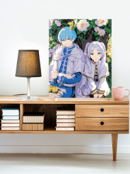 Картина по номерам &amp;quot;Фрирен и Химмель&amp;quot;