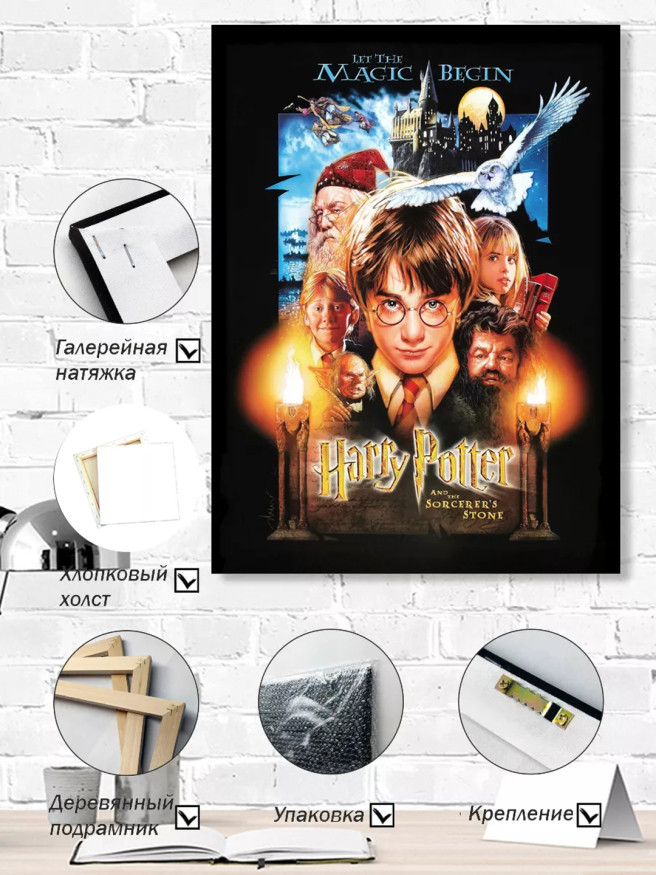 Постер на холсте &amp;quot;Магия Хогвартса&amp;quot;
