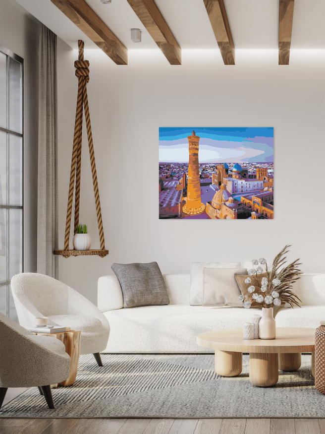 Raqamlar bo‘yicha rasm &amp;quot;Buxoro. Qadimiy shahar&amp;quot;