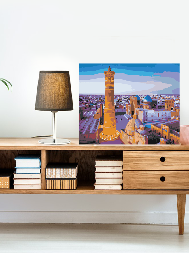 Raqamlar bo‘yicha rasm &amp;quot;Buxoro. Qadimiy shahar&amp;quot;