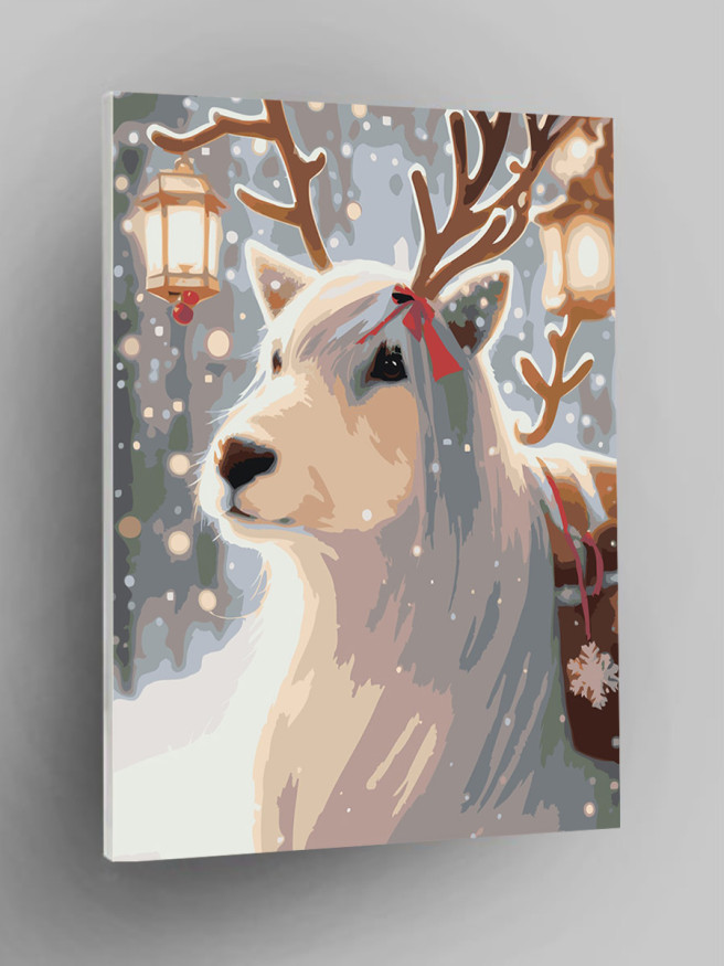 Raqamlar bo&amp;#039;yicha rasm &amp;quot;Maftunkor kiyik&amp;quot;