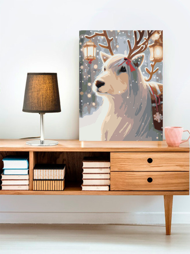 Raqamlar bo&amp;#039;yicha rasm &amp;quot;Maftunkor kiyik&amp;quot;