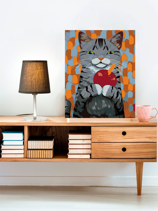 Картина по номерам &amp;quot;Котик&amp;quot;