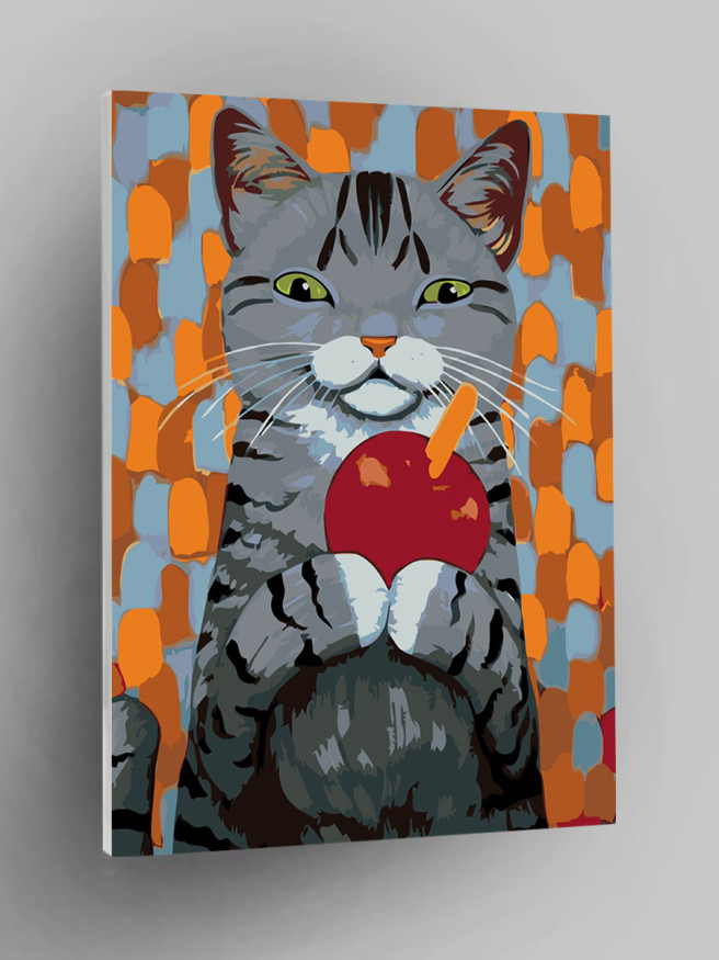 Картина по номерам &amp;quot;Котик&amp;quot;