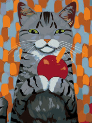 Картина по номерам &amp;quot;Котик&amp;quot;