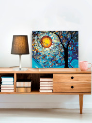 Raqamlar bo&#039;yicha rasm &quot;Tabiat&quot;