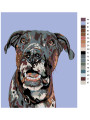 Картина по номерам &amp;quot;Портрет собаки&amp;quot;