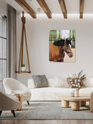 Raqamlar bo'yicha rasm "Ot"