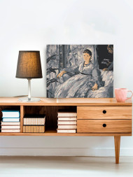 Картина по номерам &amp;quot;Молодая девушка&amp;quot;