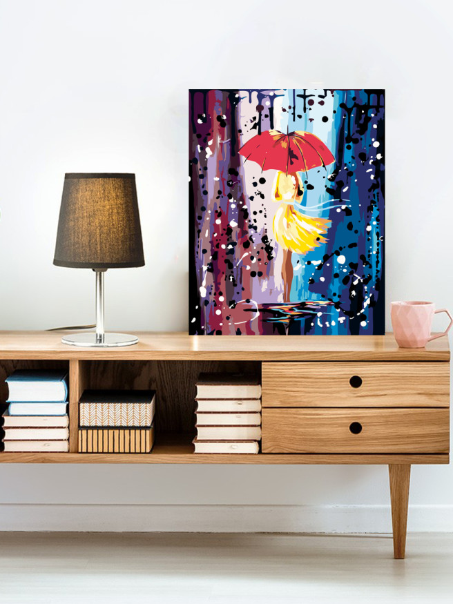 Raqamlar bo&amp;#039;yicha rasm &amp;quot;Shamolli ob-havo&amp;quot;