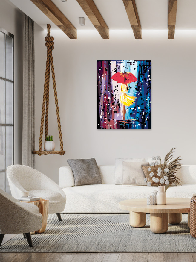 Raqamlar bo&amp;#039;yicha rasm &amp;quot;Shamolli ob-havo&amp;quot;