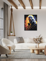 Raqamlar bo&#039;yicha rasm &quot;Sehrgar olovda&quot;