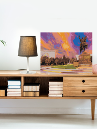 Raqamlar bo‘yicha rasm &quot;Toshkent. Amir Temur haykali&quot;