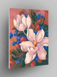 Картина по номерам &amp;quot;Цветение рябины&amp;quot;