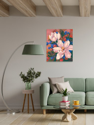 Картина по номерам &amp;quot;Цветение рябины&amp;quot;