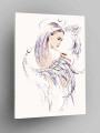 Картина по номерам &amp;quot;Девушка с крыльями&amp;quot;