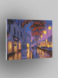 Картина по номерам &amp;quot;Дождливый день&amp;quot;