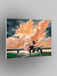 Картина по номерам &amp;quot;Роза с шипами&amp;quot;