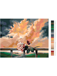 Картина по номерам &amp;quot;Роза с шипами&amp;quot;