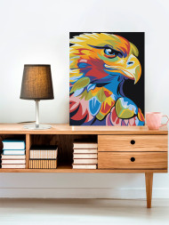 Raqamlar bo&#039;yicha rasm &quot;Burgut&quot;