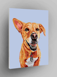 Raqamlar bo&#039;yicha rasm &quot;Kuchuk rasmi&quot;