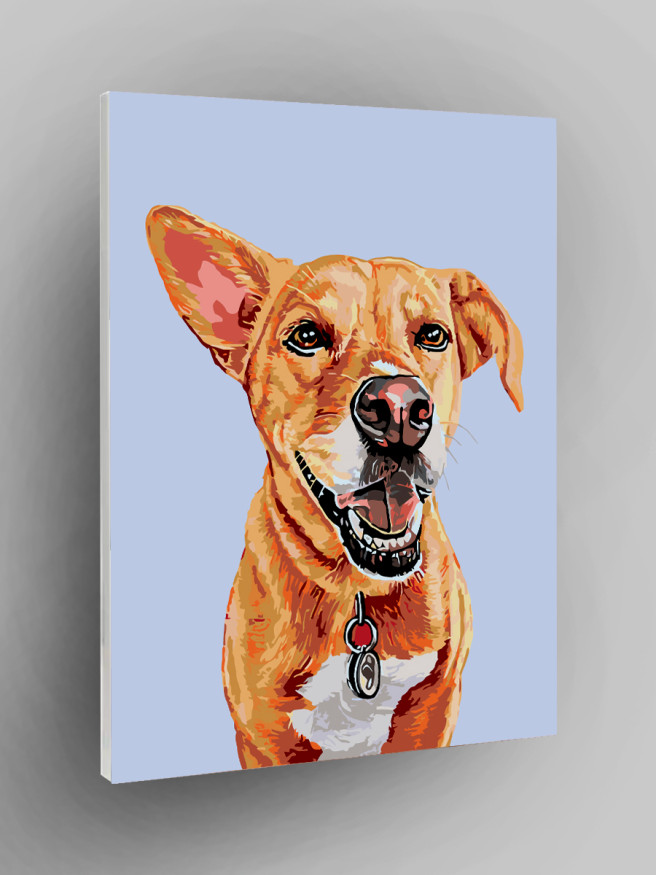 Raqamlar bo&amp;#039;yicha rasm &amp;quot;Kuchuk rasmi&amp;quot;