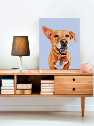 Raqamlar bo&#039;yicha rasm &quot;Kuchuk rasmi&quot;