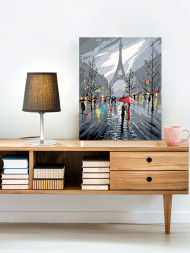 Картина по номерам &amp;quot;Пара в Париже&amp;quot;
