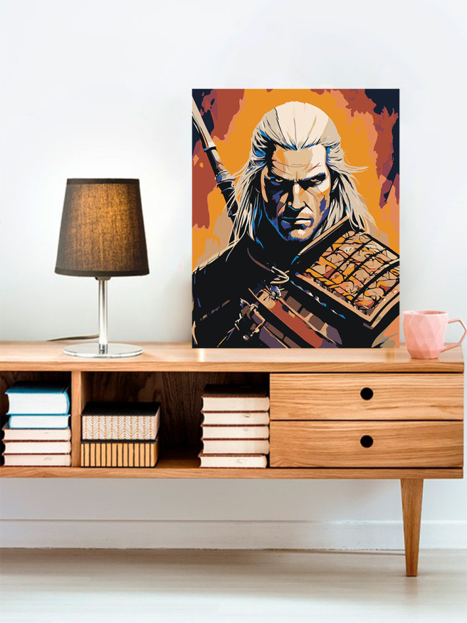 Raqamlar bo&amp;#039;yicha rasm &amp;quot;Sehrgar&amp;quot;