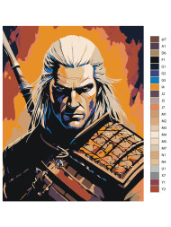 Raqamlar bo&#039;yicha rasm &quot;Sehrgar&quot;