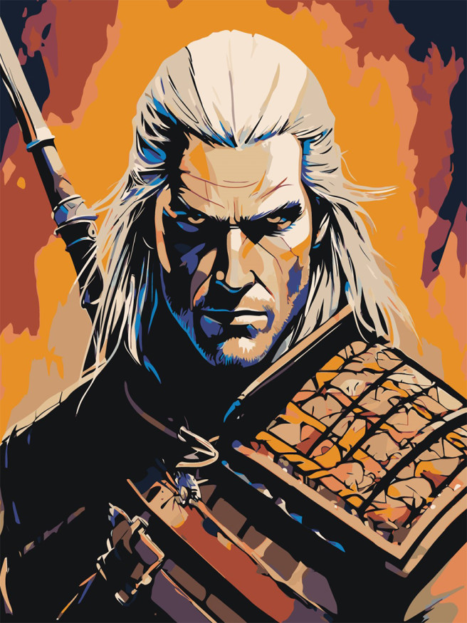 Raqamlar bo&amp;#039;yicha rasm &amp;quot;Sehrgar&amp;quot;