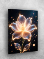 Постер на холсте &amp;quot;Сияющий фантазийный цветок&amp;quot;