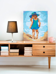 Картина по номерам &amp;quot;Девочка у воды&amp;quot;