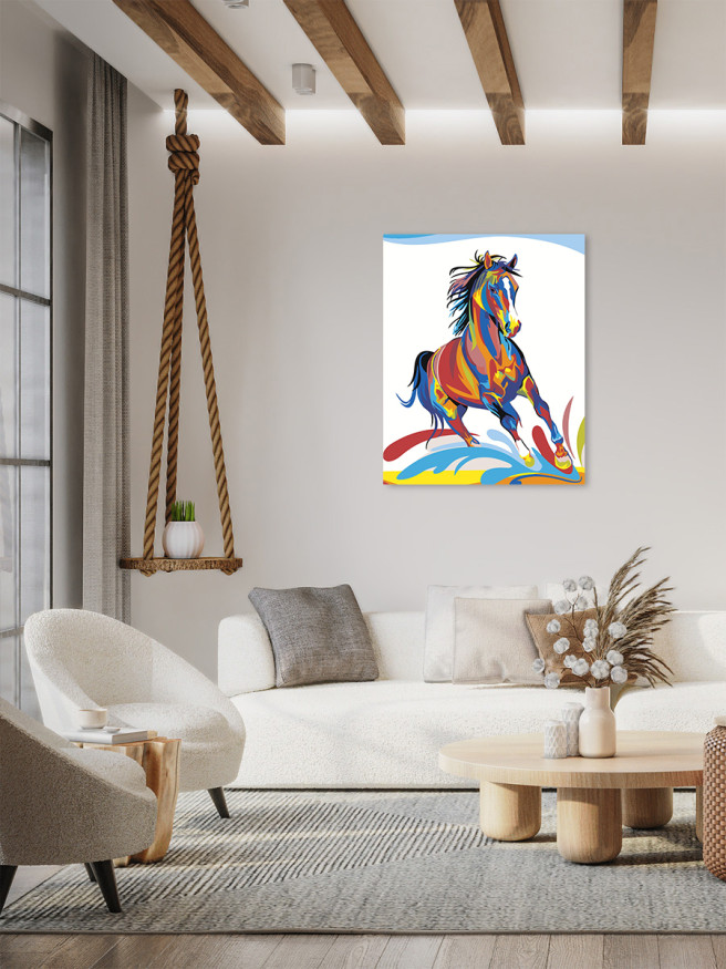 Raqamlar bo&amp;#039;yicha rasm &amp;quot;Ot&amp;quot;