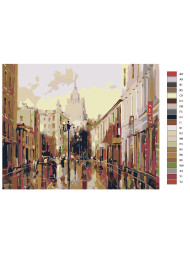 Картина по номерам &amp;quot;Город&amp;quot;