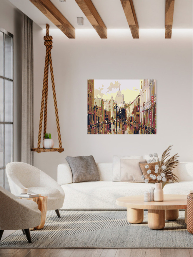 Картина по номерам &amp;quot;Город&amp;quot;