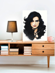 Raqamlar bo&#039;yicha rasm &quot;Chiroyli jodugar&quot;