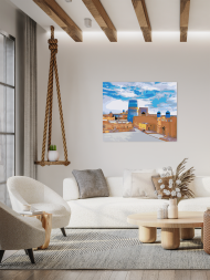 Raqamlar bo‘yicha rasm &quot;Xiva. Qadimiy shahar&quot;