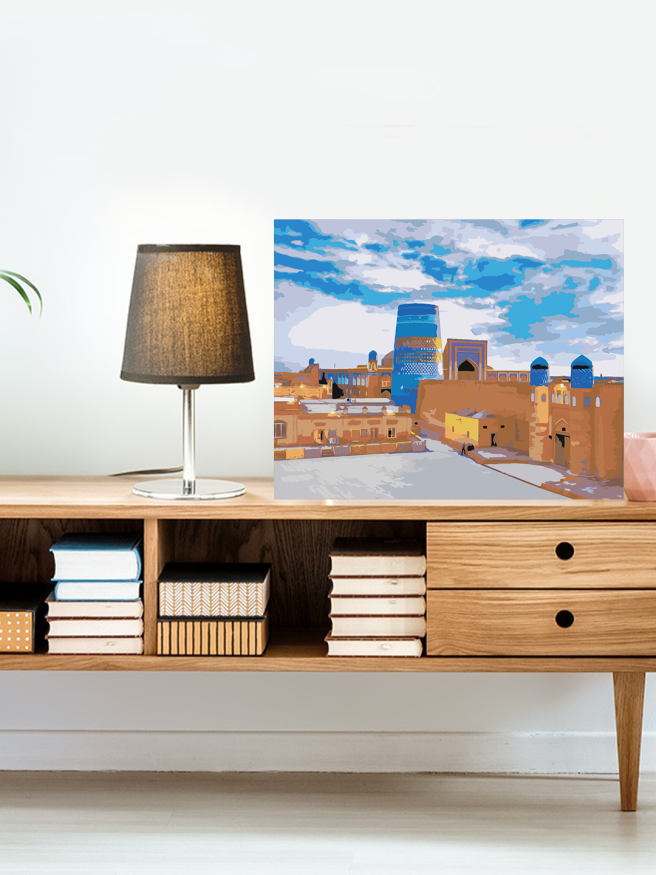 Raqamlar bo‘yicha rasm &amp;quot;Xiva. Qadimiy shahar&amp;quot;