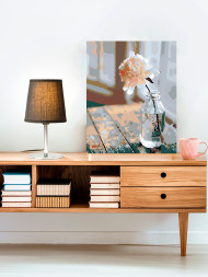 Картина по номерам &amp;quot;Одинокая роза&amp;quot;