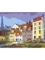 Картина по номерам &amp;quot;Четырёхэтажный дом&amp;quot;