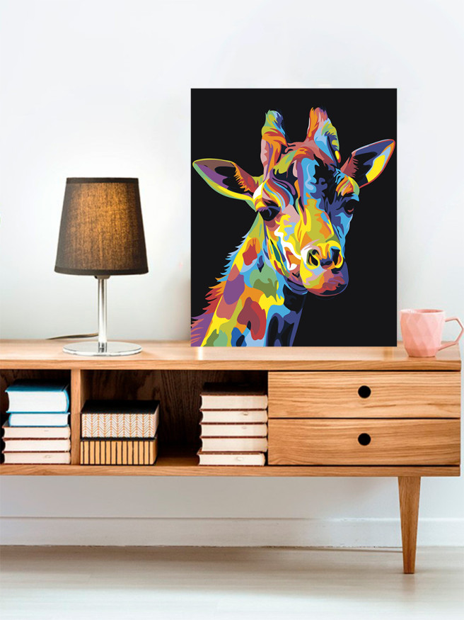 Raqamlar bo&amp;#039;yicha rasm &amp;quot;Jirafa&amp;quot;