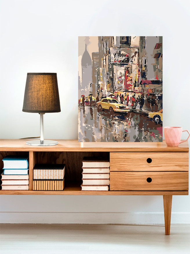 Raqamlar bo&amp;#039;yicha rasm &amp;quot;Shahar manzarasi&amp;quot;