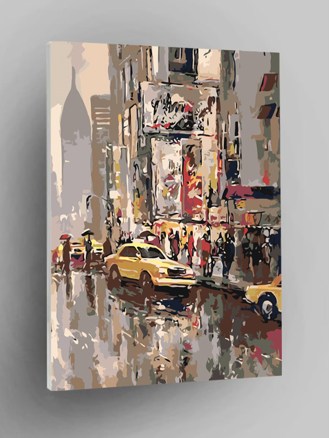 Raqamlar bo&amp;#039;yicha rasm &amp;quot;Shahar manzarasi&amp;quot;