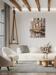 Картина по номерам &amp;quot;Городской пейзаж&amp;quot;