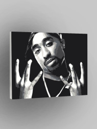 Картина по номерам &amp;quot;Репер Тупак Шакур&amp;quot;