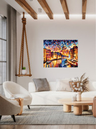 Картина по номерам "Городской пейзаж"