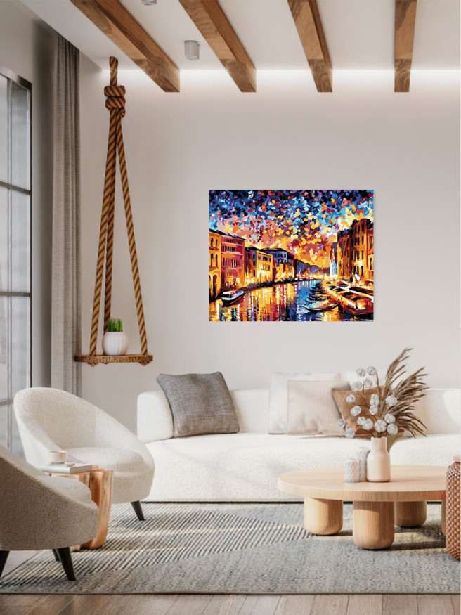 Картина по номерам &amp;quot;Городской пейзаж&amp;quot;