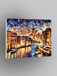 Картина по номерам "Городской пейзаж"