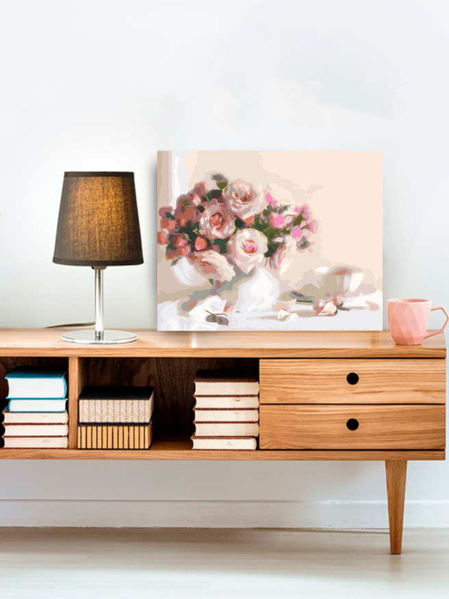 Картина по номерам &amp;quot;Букет цветов&amp;quot;